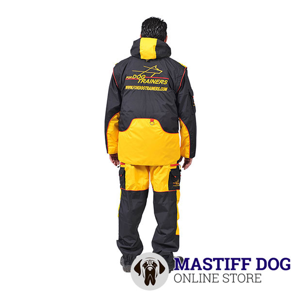 Dog Training Suit with Pockets to Keep Equipment and Treats